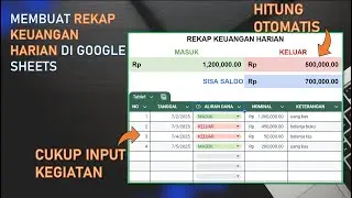 Creating a Daily Financial Summary in Google Sheets