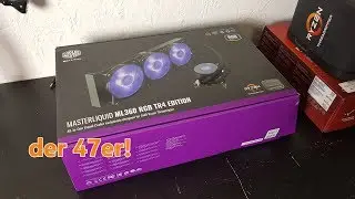 AIO Cooler Master Masterliquid ML360 RGB TR4 Edition unboxing + vorstellung!