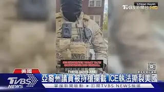 紐約唐人街大執法! ICE亂逮人引混亂 抓9攤販.4人有美國籍｜TVBS新聞 @TVBSNEWS02