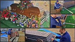 How to Set A Burial Vault (A Training Tutorial)
