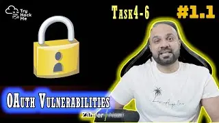 OAuth Vulnerabilities : Task4-6 : TryHackMe : 1.1