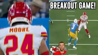 'Rookie' Skyy Moore SHOWS WHY the Chiefs DRAFTED Him 👀... Chiefs vs Chargers Highlights