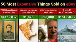 50 Most Expensive Things Sold on eBay | Timeline Trek 50