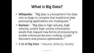 Introduction to Big Data and Hadoop from datastudy.club