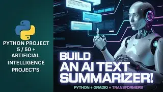 Build an AI Text Summarizer in Python 📜| Gradio & Transformers | Step-by-Step Tutorial | #ai #nlp