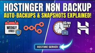Don&rsquo;t Lose Your Data! 🚨 Complete n8n Server Backup (Hostinger VPS)