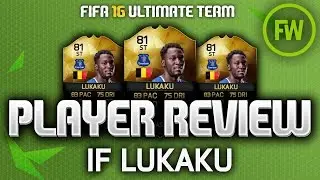 FIFA 16 - IF LUKAKU (81) PLAYER REVIEW! (FIFA 16 ULTIMATE TEAM)