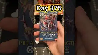 Day 375 of opening up a One Piece pack until I pull a manga rare! #9000 #onepiece #nami #op03 #tcg