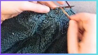 How to do the 2 over 1 Right Purl Cross and Left Purl Cross Cables - Knitting 101