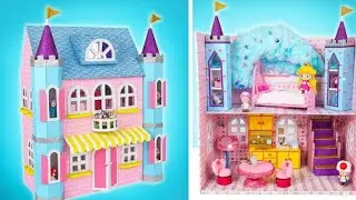 &iexcl;CONSTRUIMOS casas de ENSUE&Ntilde;O para MU&Ntilde;ECAS! 🏠😍 Manualidades DIY | Sam el Slime y su Taller M&aacute;gico