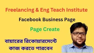 Digital Marketing, Facebook Business Page, Page Creation. You can work on the buyer's requirements.