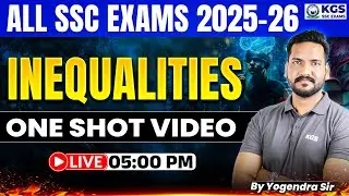 ALL SSC EXAMS 2025-26 | Reasoning Inequalities One Shot Video | By Yogendra Sir