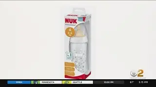 Nuk baby bottles being recalled due to lead levels