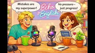 Mistakes Are GOOD for English Learning! | Echo English | Beginner Confidence Tips 🗣️✨