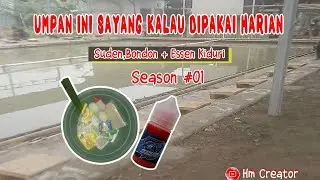 UMPAN IKAN MAS AMIS WANGI + OPLOSAN KIDURI ADUN MANCING