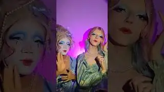 NEW EPISODE OF DOLL AND TWINK IS OUT NOW! TB to when we did each others makeup! #short #makeup