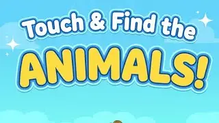 Learn Animals Names for Kids! 🦁🐘 Touch and Find the Animals | Rida's Playful Learning