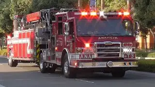 Anaheim Fire & Rescue Truck 3 Responding 6/14/2025