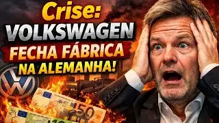 Crise na Alemanha: Volkswagen fechando fábrica😬