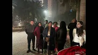 Muskaan Anand- Blanket Distribution to Security Guards