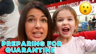 PREPARING FOR A QUARANTINE | COSTCO HAUL IN PREPARATION FOR POSSIBLE UNITED STATES QUARANTINE