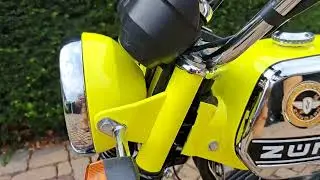 Zündapp 517 53 KS 50 cross matching numbers 1975 sold