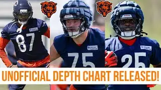Chicago Bears Drop Unofficial Depth Chart: Major SURPRISES Inside!
