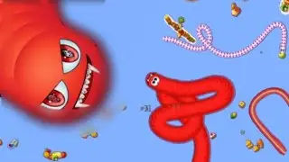 🐍WORM ZONE CHAMPION SLITHER TO THE TOP | GIANT SLITHER SNAKE | WORM ZONE.IO | HIGH FLIYING GAMING 02