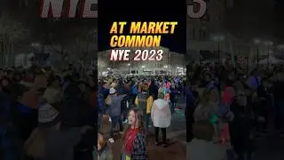 We spent New Year&rsquo;s Eve at The Market Common in Myrtle Beach and witnessed our first drone show #nye