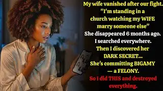 My wife vanished after our fight — then I saw her wedding photos with another man…