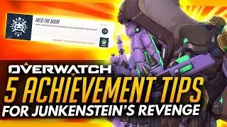 Overwatch | 5 TIPS FOR JUNKENSTEIN'S REVENGE ACHIEVEMENTS [4K]