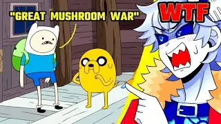 ADVENTURE TIME IS A POST APOCALYPTIC WORLD. Kids show btw.