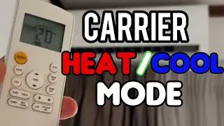 Кондиционер CARRIER: как изменить режим обогрева и охлаждения