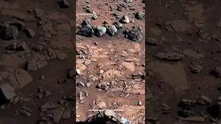 Gediz Vallis - Martian Debris - Curiosity Rover's Footages - 12.15.2023 #nasa2023 #mars4k #shorts