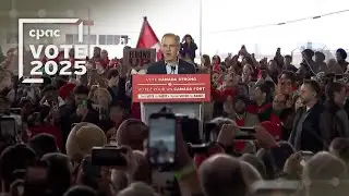 Liberal Leader Mark Carney addresses supporters in Mississauga, Ont. &ndash; April 26, 2025