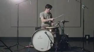 Reverie 24x11 bass drum paired with a Reverie 14x7 wood hoop snare drum