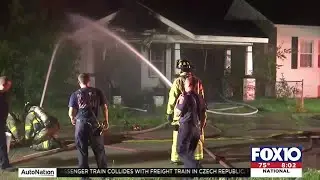 No injuries in fire on N. Carlen Street in Mobile