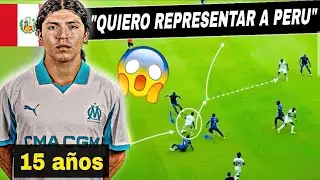 🇵🇪🔥 ¡ENLOQUECIÓ EL MARSELLA Y FORMA A SU NUEVA BESTIA PERUANA DE 15 AÑOS! JANVIER DONAYRE 