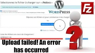 Upload failed! | Resolve problem LWS WordPress