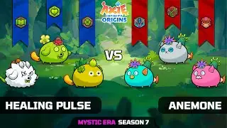 HEALING PULSE vs ANEMONE | 12123 vs Just | TOP 100 | SEASON 7 | AXIE ORIGINS