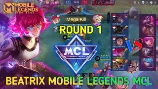 BEATRIX MOBILE LEGENDS - MCL Round 1 | Top 1 Global Best Build   #MCL #beatrix #beatrixmobilelegends