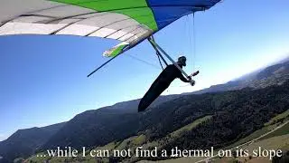 Hanggliding in black forest from Kandel with my WW U2