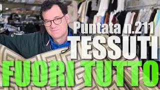 Tessuti Bellissimi da soli 2,90&euro;/Mt. ! 🇮🇹 Gli Scampoli dei F.lli Antonioli - Puntata N.211 🎥