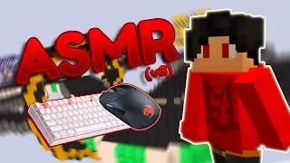 calming keyboard & mouse sounds ASMR (v3) | solo bedwars