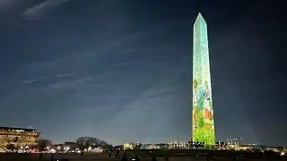 America 250 Light Show at the Washington Monument! SandyQueue is live!