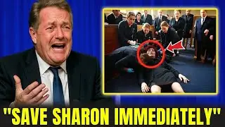 Piers Morgan Erupts in Fury as Sharon Collapses at Ozzy&rsquo;s Funeral