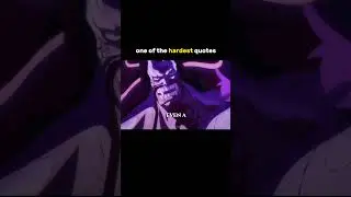 Hardest quote by luffy