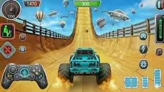 Monster Truck Mega Ramp Impossible Driver - 4x4 Ultimate Car Stunts GT Racing- Android GamePlay 2026