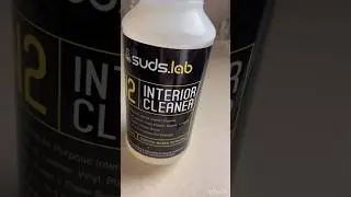 Suds lab interior cleaner Dilution #detailing #chemical  #dilution  #diy  #easy #cleaning #enjoy