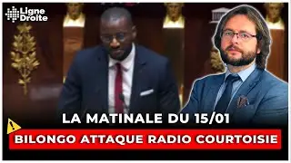 Après le racisme anti-blanc, Bilongo attaque Radio Courtoisie ! - La matinale du 15 janvier